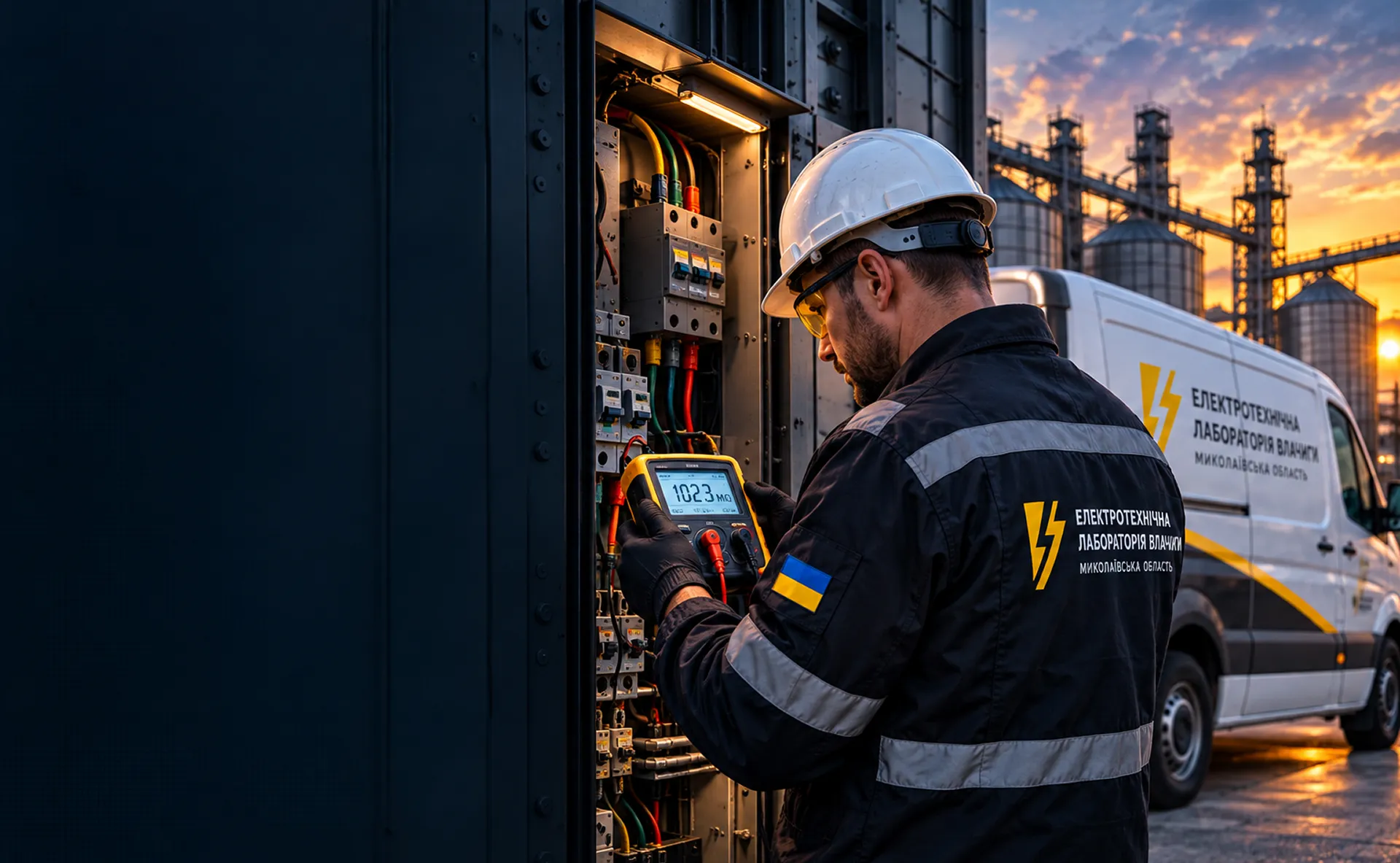 Вимірювання опору ізоляції — електротехнічна лабораторія Влачиги